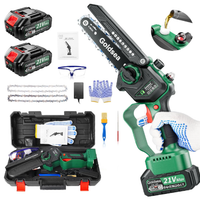 Motosega a Batteria con 8000mAh,6 Pollici