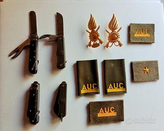 LOTTO Militaria anni 80 - 90 (11 pezzi no singoli)