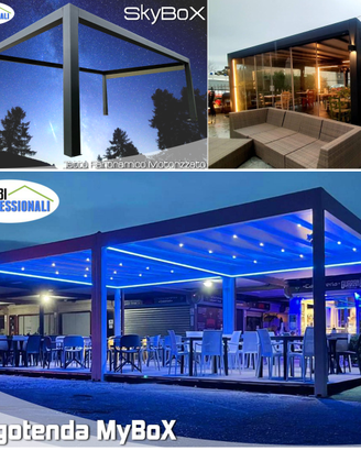 Pergotenda SkyBoX tetto motorizzato pergola gazebo