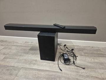 Cassa Sound bar Con Subwoofer E Telecomando