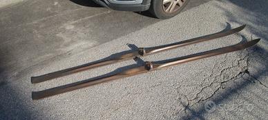 Sci d'epoca 1920 Bergendahl legno antichi vintage