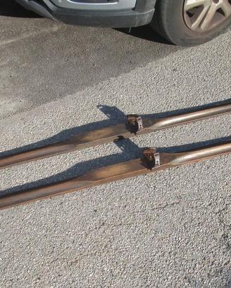 Sci d'epoca 1920 Bergendahl legno antichi vintage