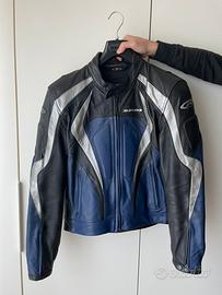 Giacca giubbotto moto Spidi in pelle taglia 50