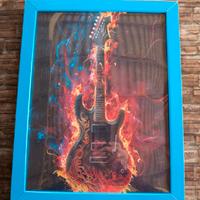 Quadro chitarra mis 40x30 