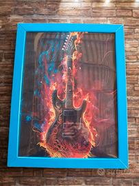 Quadro chitarra mis 40x30 