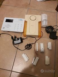 Antifurto wireless gsm con sensori wireless
