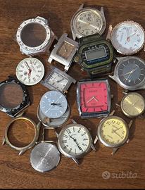 Lotto 15+ Orologi Vintage - Ricambi e Riparazione