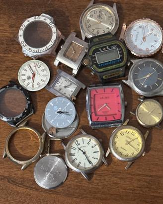 Lotto 15+ Orologi Vintage - Ricambi e Riparazione