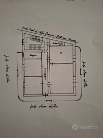 Villa bifamiliare con giardino