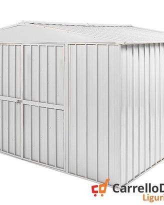 Box in Acciaio casetta giardino 360x345cm bianco