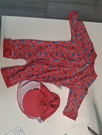 Costume da bagno intero bambina 12/18 mesi