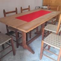 TAVOLO con 6 SEDIE