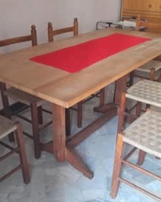 TAVOLO con 6 SEDIE