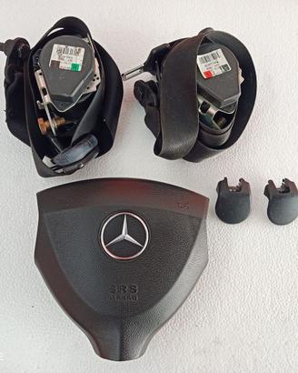 Mercedes Classe A w169  Airbag guida + cinture