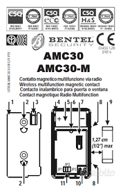 sensore allarme BENTEL