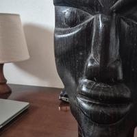 maschera in legno Stile africana