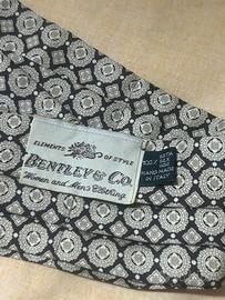 Foulard/Cravatta vintage 100% seta