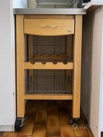 Carrello da cucina in cucina