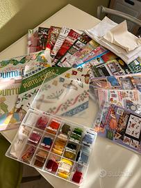 Set completo per punto croce