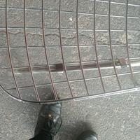 sedie design rete metallica 