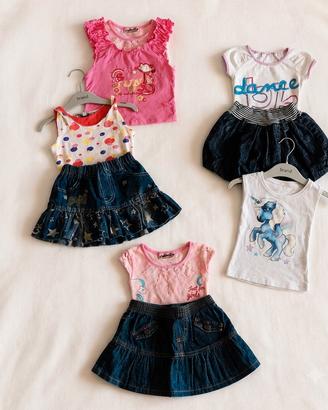 Set bambina 3 anni