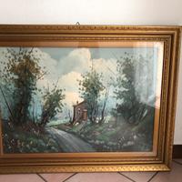 Dipinto a olio anni 70