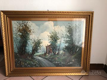 Dipinto a olio anni 70