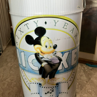 Disney sixty - 60 anniversario  Bidone in latta