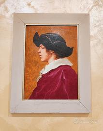 quadro olio Armando de Stefano il jolly di Odette 