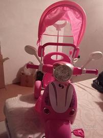 triciclo a vespa bimba con musica