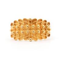 Anello Fede Sarda in Oro Giallo