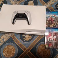 Playstation 5 con disco