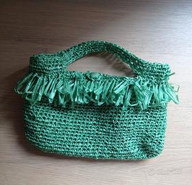 Borsa rafia uncinetto