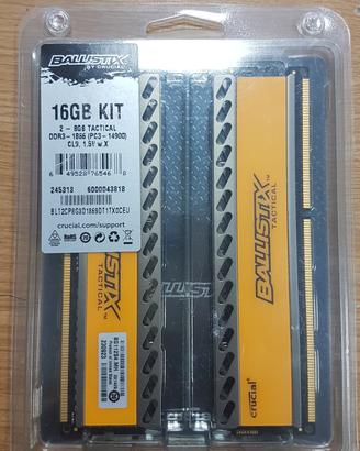 Ram DDR3 Ballistic 2x8gb 1866 cl9 pc3