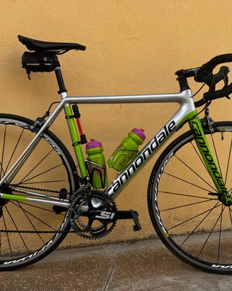 Cannondale Super Six Evo  total carbon taglia 52