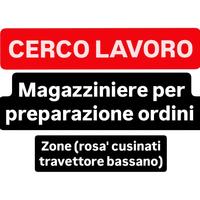 Addetto imballaggio preparazione ordini