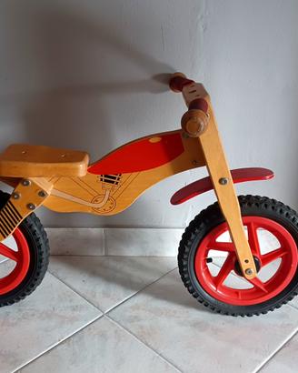 Bicicletta bambino modello moto enduro
