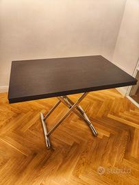 Tavolino trasformabile Lift Wood – Wengé 