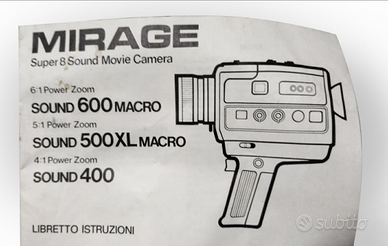 Cinepresa Mirage Sound Movie Camera