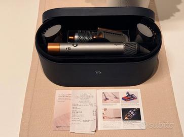 Dyson Airwrap Complete Long Nichel/Rame + Box Blu