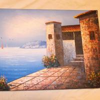 Quadro 30x40 olio su tela - L. Thomas certificato