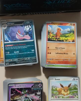 lotto 330 carte Pokemon originali