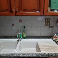 Lavello usato piano sx mis 116x50 colore avena