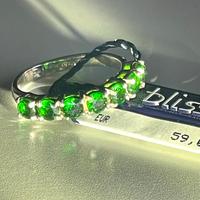 17 - Anello Bliss veretta verde