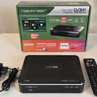 ADB i-CAN 5000T+ (ican 5000T2 5000 T2) dvb-t2 HEVC