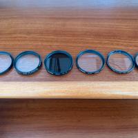 Filtri vari per macchina fotografica