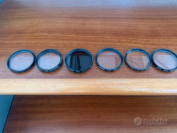 Filtri vari per macchina fotografica