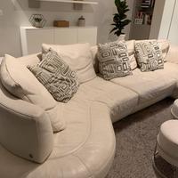 Divano Natuzzi in pelle - modello Rondò