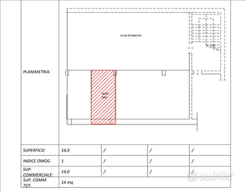 Posto auto in garage coperto