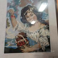 quadro fatto a mano da sarta 